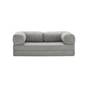 Canapé Chauffeuse Convertible 3 Places – Velours Déhoussable – Grand Confort