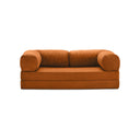 Canapé Chauffeuse Convertible 3 Places – Velours Déhoussable – Grand Confort