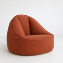 Pouf Poire Fauteuil Velours côtelé Sacoche