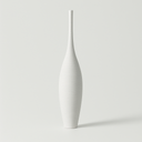 Vase Sculptural Élancé – Céramique Moderne Noir ou Blanc