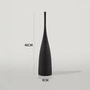 Vase Sculptural Élancé – Céramique Moderne Noir ou Blanc